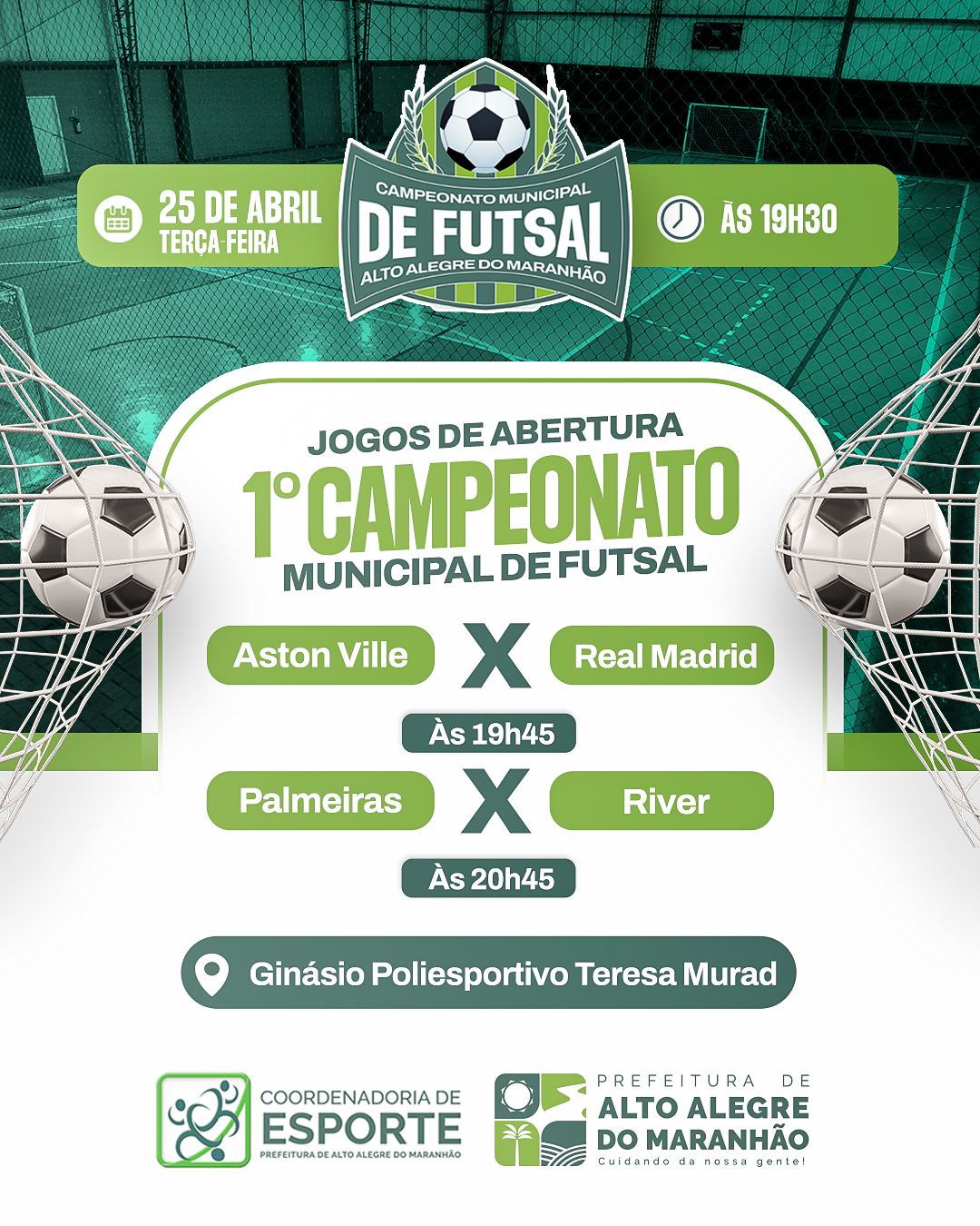 CAMPEONATO MUNICIPAL DE FUTSAL