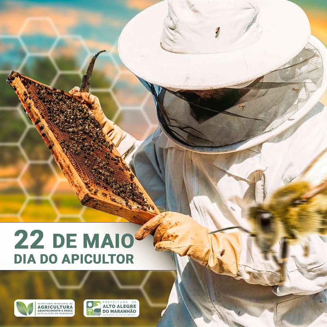 As abelhas são responsáveis por 1/3 da produção mundial dos alimentos e o apicultor é o profissional que contribui para o aumento de oferta e consumo no Brasil. Nossas doces homenagens a esses profissionais.