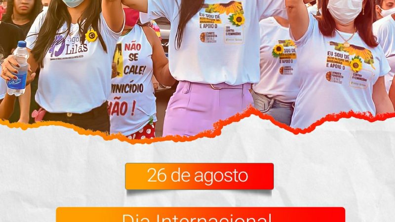 26 de agosto: Dia Internacional da Igualdade da Mulher