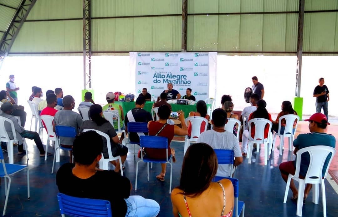 Prefeitura de Alto Alegre do Maranhão realiza Reunião sobre os preparativos para o campeonato municipal