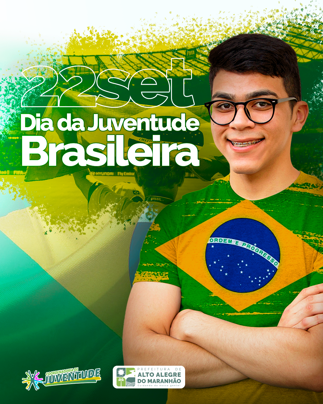 O Dia da Juventude do Brasil é celebrado anualmente em 22 de setembro.