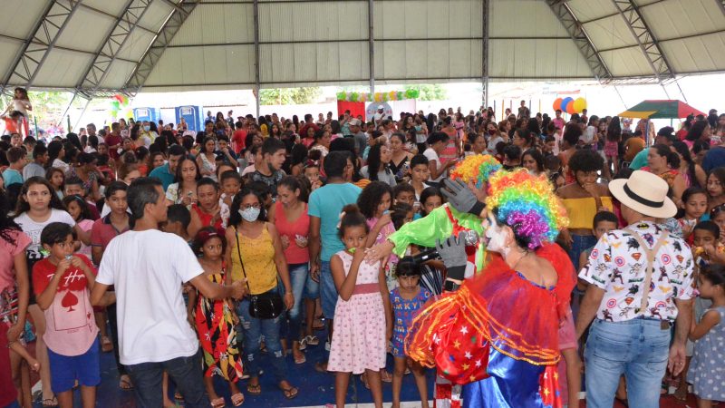 Prefeita Nilsilene do Liorne realiza festa em comemoração ao dia das crianças