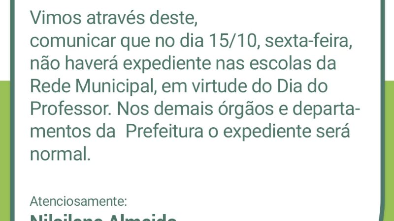 Comunicado