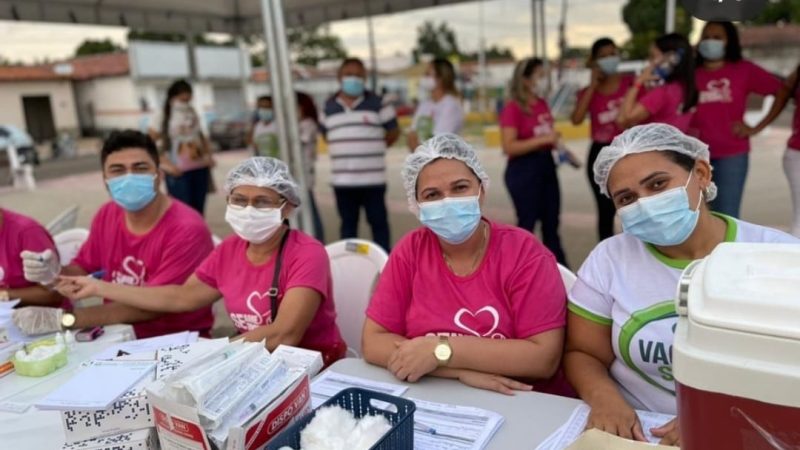 PREFEITURA DE ALTO ALEGRE ATRAVÉS DA SEMUS REALIZA DIA D DE CONCIENTIZAÇÃO E PREVEÇÃO DO CÃNCER DE MAMA E ÚTERO