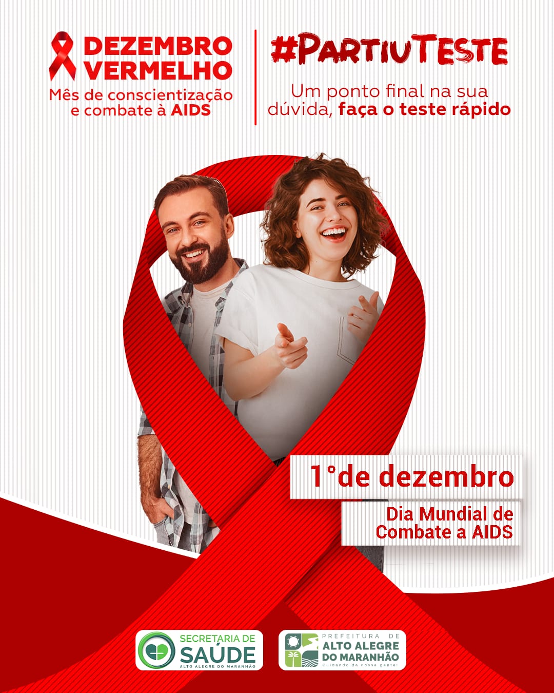1º de dezembro – Dia Mundial de Combate à Aids