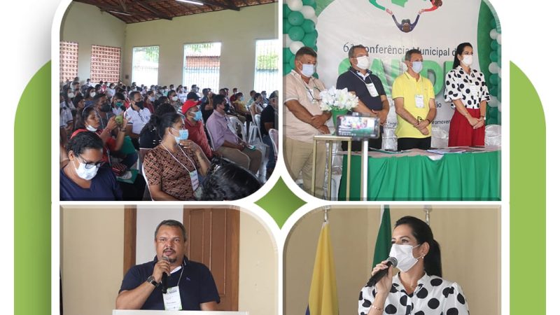 Prefeitura de Alto Alegre do Maranhão e Secretaria de Saúde realizam a 6ª Conferência de Saúde com o tema: Promovendo Saúde com o SUS.