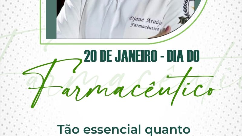 Dia do Farmacêutico!