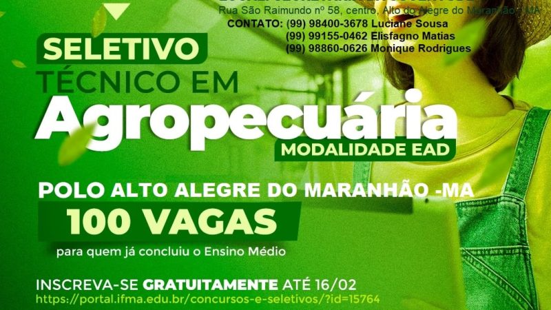 INSCRIÇÕES ABERTAS