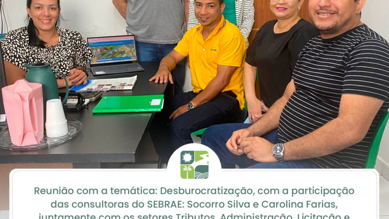 Alto Alegre do Maranhão Avança Rumo à Desburocratização com o Apoio do SEBRAE