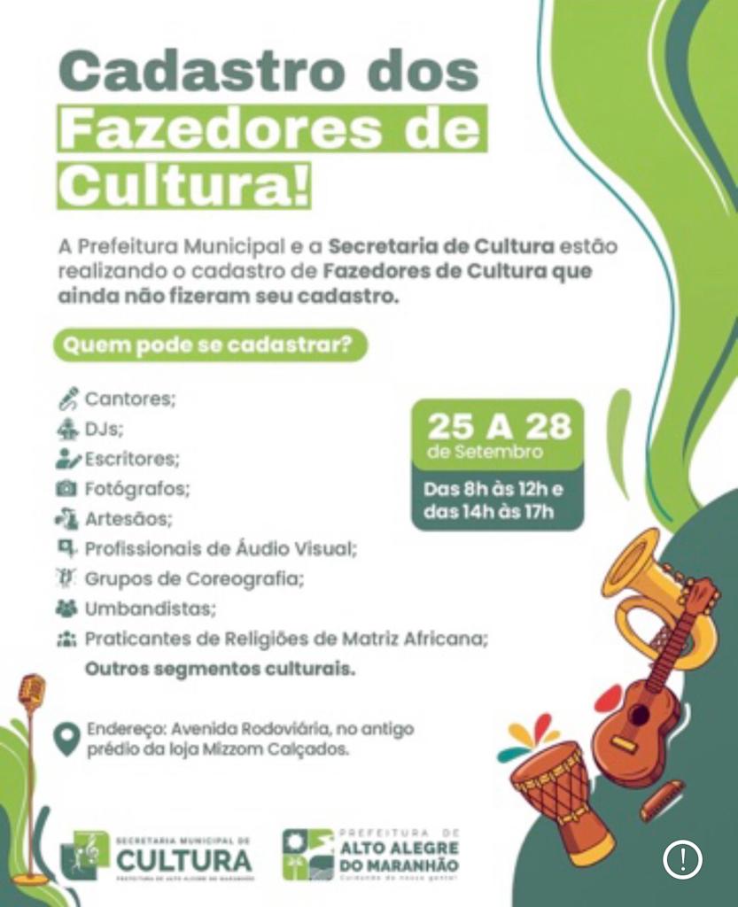 Participe da Valorização da Cultura de Alto Alegre do Maranhão!
