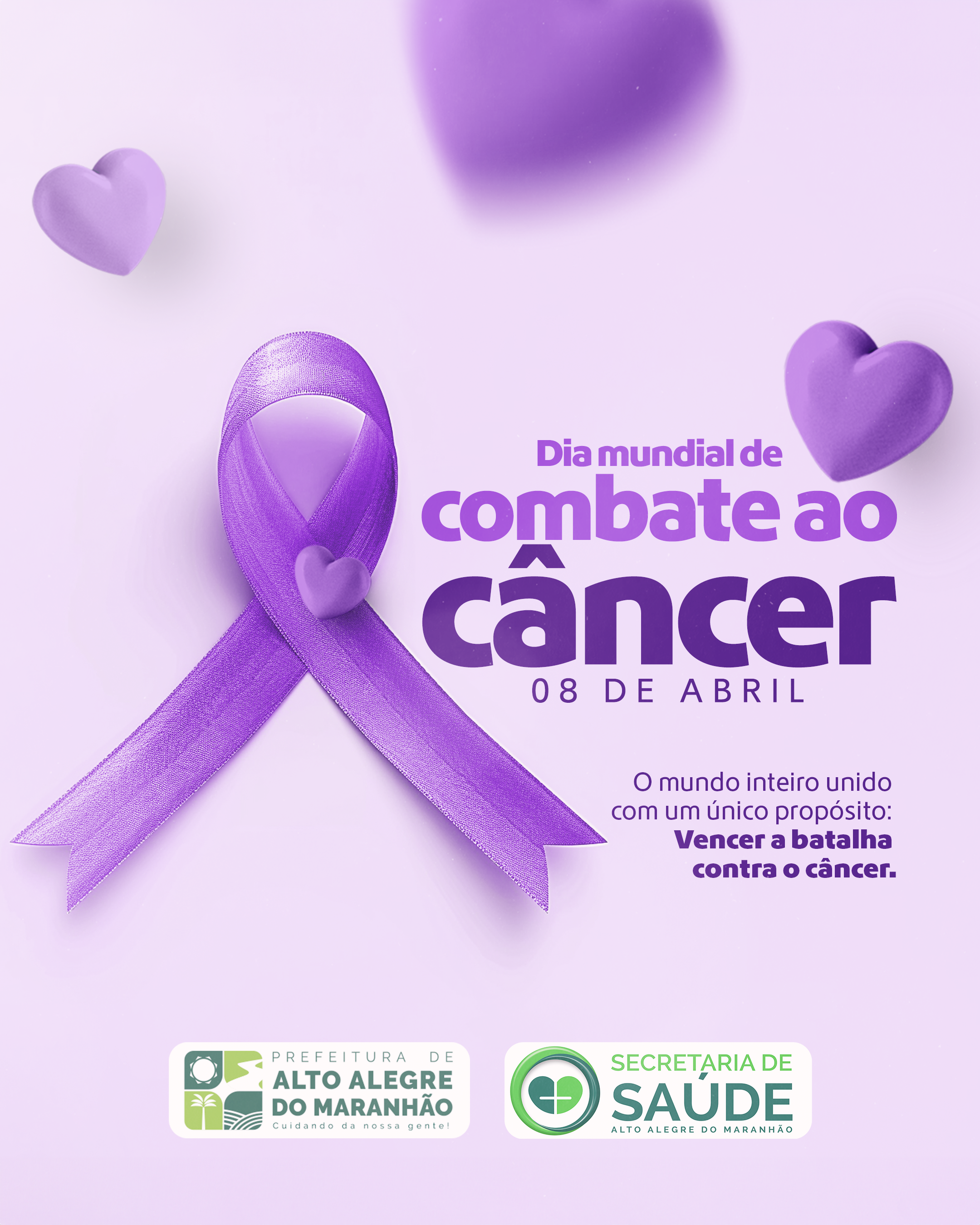 8 de Abril – Dia Mundial de Combate ao Câncer